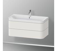Duravit Happy D.2 mobile con lavabo, 2 scomparti estraibili, HP4348O3939, c-shaped Happy D.2 [Mobili da Bagno > Mobili con Lavabo Integrato]