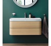 Duravit Happy D.2 mobile con lavabo, 2 scomparti estraibili, HP4348O7171, c-shaped Happy D.2 [Mobili da Bagno > Mobili con Lavabo Integrato]