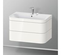 Duravit Happy D.2 mobile con lavabo, 2 scomparti estraibili, HP4637E2222, c-bonded Happy D.2 [Mobili da Bagno > Mobili con Lavabo Integrato]