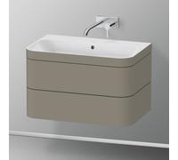 Duravit Happy D.2 mobile con lavabo, 2 scomparti estraibili, HP4637N9292, c-bonded Happy D.2 [Mobili da Bagno > Mobili con Lavabo Integrato]