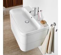 Duravit Happy D.2 lavabo con mobile, 2 scomparti estraibili, HP4637O3636, c-bonded Happy D.2 [Mobili da Bagno > Mobili da Bagno con Lavabo Integrato]