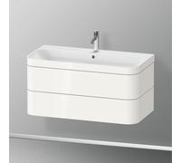 Duravit Happy D.2 mobile con lavabo, 2 scomparti estraibili, HP4638O2222, c-bonded Happy D.2 [Mobili da Bagno > Mobili con Lavabo Integrato]