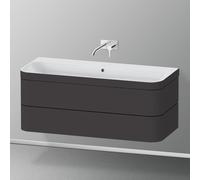 Duravit Happy D.2 mobile con lavabo, 2 scomparti estraibili, HP4639N80800000, c-bonded Happy D.2 [Mobili da Bagno > Mobili con Lavabo Integrato]