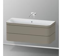 Duravit Happy D.2 mobile con lavabo, 2 scomparti estraibili, HP4639N92920000, c-bonded Happy D.2 [Mobili da Bagno > Mobili con Lavabo Integrato]