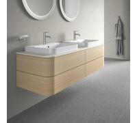 Duravit Happy D.2 mobile sottolavabo, 4 scomparti estraibili, HP4974B7171, Happy D.2 [Mobili da Bagno > Mobili Lavabo]