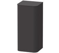 Duravit Happy D.2 Plus Armadio a mezza altezza HP1260, 400x360 mm, 1 anta, cerniera destra, Colorazione: grafite supermatt