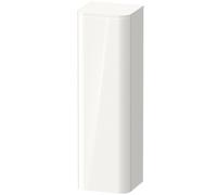 Duravit Happy D.2 Plus - Mobiletto alto 1336x400x360 mm, cardini a sx, bianco ultra brillante HP1261L2222