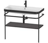Duravit Happy D.2 lavabo con struttura, HP4738O8080, c-bonded Happy D.2 [Mobili da Bagno > Mobili con Lavabo Integrato]