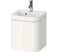 Duravit Happy D.2 Plus c-bonded Set suspendu, 400x360mm, 1 porte, charnières à gauche, 1 trou de robinetterie, HP4633O22220000, HP4633O22220000, Colorazione: Decoro bianco lucido