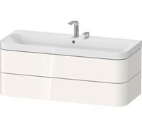 Duravit Happy D.2 Plus lavabo con mobile, 2 scomparti estraibili, HP4349E22220000, Happy D.2 Plus [Mobili da Bagno > Mobili da Bagno con Lavabo Integrato]