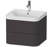 Duravit Happy D.2 lavabo con mobile, 2 scomparti estraibili, HP4345O8080, c-shaped Happy D.2 [Mobili da Bagno > Mobili da Bagno con Lavabo Integrato]