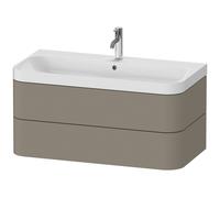 Duravit Happy D.2 mobile con lavabo, 2 scomparti estraibili, HP4348O9292, c-shaped Happy D.2 [Mobili da Bagno > Mobili con Lavabo Integrato]