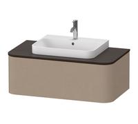 Duravit Happy D.2 Plus Meuble sous-lavabo pour console murale, 1000x550 mm, 1 tiroir, pour lavabo sur le dessus, HP494107575, HP494107575, Colorazione: Arredamento in lino