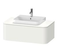 Duravit Happy D.2 Plus Meuble sous-vasque sur console suspendu, 1000x550 mm, 1 tiroir, pour vasques à poser, HP494108484, HP494108484, Colorazione: Decoro bianco super opaco