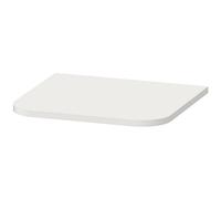 Duravit Happy D.2 Plus Plaque de recouvrement pour armoires mi-haute, 403x364 mm, HP030003939, HP030003939, Colorazione: Nordic White laccato opaco seta bianco nordico