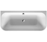 Duravit Happy D.2 vasca da bagno a parete 180x80 cm rettangolare bianco 700318000000000