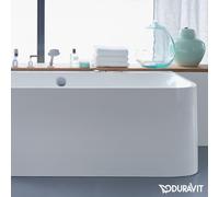 Duravit Happy D.2 vasca da bagno ad angolo, con pannello laterale, 700316000000000, Happy D.2 bianco [Vasche da Bagno > Vasche da Bagno ad Angolo]