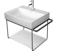 Duravit DuraSquare inserto in vetro 47x38cm, per mensole in metallo 003115/ 003116, Colorazione: Bianco
