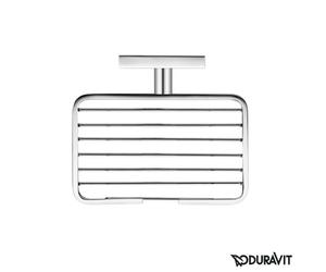 Duravit Karree portaoggetti doccia, 0099531000, Karree cromo [Accessori Bagno > Mensole Doccia]