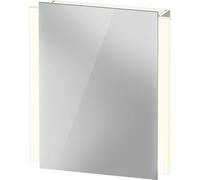 Duravit Ketho.2 armoire de toilette, version Better, éclairage LED, 1 porte, charnières à droite, 600x700x157mm, prise de courant J, K27135R00002010, K27135R00002010, Versione: con illuminazione lavab