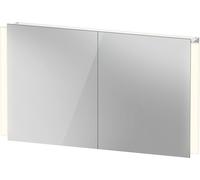 Duravit Ketho.2 armoire de toilette, version Better, éclairage LED, 2 portes, 1200x700x157mm, prise J, K27138000002000, K27138000002000, Versione: senza illuminazione lavabo