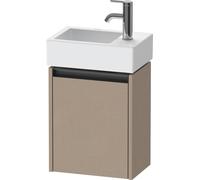 Duravit Ketho.2 bâti-support de lavabo, charnières à gauche, 364x440x238mm, pour Vero Air 072438, K25071L75750000, K25071L75750000, Colorazione: Arredamento in lino