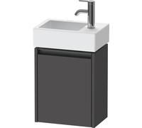 Duravit Ketho.2 bâti-support de lavabo, charnières à gauche, 364x440x238mm, pour Vero Air 072438, K25071L49490000, K25071L49490000, Colorazione: Grafite opaco Decor