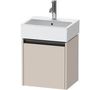 Duravit Ketho.2 bâti-support de lavabo, charnières à gauche, 434x440x338mm, pour Vero Air 072445, K25070L91910000, K25070L91910000, Colorazione: Taupe Matt Décor