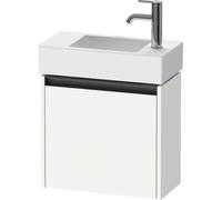 Duravit Ketho.2 bâti-support de lavabo, charnières à gauche, 484x440x238mm, pour Vero Air 072450, K25072L18180000, K25072L18180000, Colorazione: Bianco opaco Decor bianco opaco