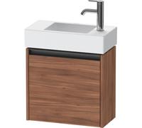 Duravit Ketho.2 bâti-support de lavabo, charnières à gauche, 484x440x238mm, pour Vero Air 072450, K25072L79790000, K25072L79790000, Colorazione: Decorazione naturale in noce