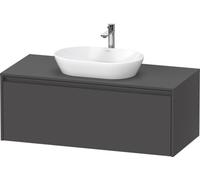 Duravit Ketho.2 bâti-support pour lavabo, 1200x459x550mm, K24887049490000, K24887049490000, Colorazione: Grafite opaco Decor