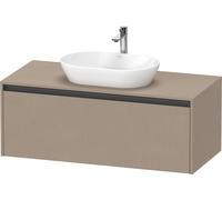 Duravit Ketho.2 bâti-support pour lavabo, 1200x459x550mm, K24887075750000, K24887075750000, Colorazione: Arredamento in lino