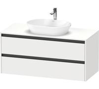 Duravit Ketho.2 bâti-support pour lavabo, 1200x568x550mm, K24897018180000, K24897018180000, Colorazione: Bianco opaco Decor bianco opaco