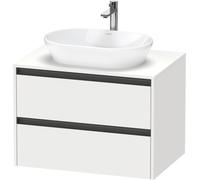 Duravit Ketho.2 bâti-support pour lavabo, 800x568x550mm, K24895018180000, K24895018180000, Colorazione: Bianco opaco Decor bianco opaco