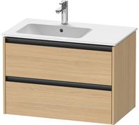 Duravit Ketho.2 bâti-support pour lavabo, 810x549x480mm, pour ME by Starck position du bassin à gauche 234583, K25267030300000, K25267030300000, Colorazione: Rovere Natura