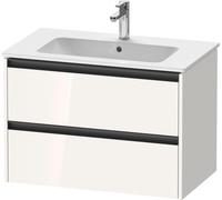 Duravit Ketho.2 bâti-support pour lavabo suspendu, 2 tiroirs, 810x550x480mm, pour ME by Starck 233683, K25263022220000, K25263022220000, Colorazione: Decoro bianco lucido
