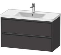 Mobiletto Duravit Ketho.2, 984x549x455 mm, per D-Neo 236710, K252840, Colorazione: grafite supermatt