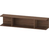 Duravit Ketho.2 étagère murale, 150x800x170mm, 3 compartiments ouverts, K21208021210000, K21208021210000, Colorazione: Decorazione in noce scuro