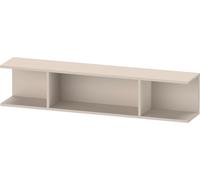 Duravit Ketho.2 étagère murale, 150x800x170mm, 3 compartiments ouverts, K21208083830000, K21208083830000, Colorazione: Decoro Taupe Supermatt