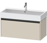 Duravit Ketho.2 meuble sous-lavabo, 984x440x460mm, pour Vero Air 235010, K25078083830000, K25078083830000, Colorazione: supermatt grigio