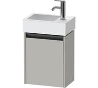 Duravit Ketho.2 meuble sous-lavabo, charnières à droite, 364x440x238mm, pour Vero Air 072438, K25071R07070000, K25071R07070000, Colorazione: Decoro grigio cemento opaco