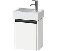 Duravit Ketho.2 meuble sous-lavabo, charnières à droite, 364x440x238mm, pour Vero Air 072438, K25071R18180000, K25071R18180000, Colorazione: Bianco opaco Decor bianco opaco