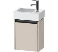 Duravit Ketho.2 meuble sous-lavabo, charnières à droite, 364x440x238mm, pour Vero Air 072438, K25071R91910000, K25071R91910000, Colorazione: Taupe Matt Décor