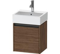 Duravit Ketho.2 meuble sous-lavabo, charnières à droite, 434x440x338mm, pour Vero Air 072445, K25070R21210000, K25070R21210000, Colorazione: Decorazione in noce scuro