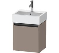 Duravit Ketho.2 meuble sous-lavabo, charnières à droite, 434x440x338mm, pour Vero Air 072445, K25070R43430000, K25070R43430000, Colorazione: Basalto opaco decoro opaco