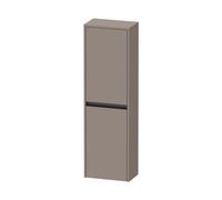 Armadio Duravit Ketho.2 a mezza altezza, battuta a sinistra, 1320x400x240 mm, K21319L, Colorazione: Basalto opaco decoro opaco