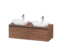 Duravit Ketho.2 mobile sottolavabo, 2 scomparti estraibili, K24888B79790000, Ketho.2 [Mobili da Bagno > Mobili Lavabo]