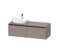 Duravit Ketho.2 mobile sottolavabo, 2 scomparti estraibili, K24888L43430000, Ketho.2 [Mobili da Bagno > Mobili Lavabo]