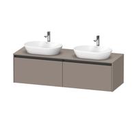 Duravit Ketho.2 mobile sottolavabo, 2 scomparti estraibili, K24889B43430000, Ketho.2 [Mobili da Bagno > Mobili Lavabo]