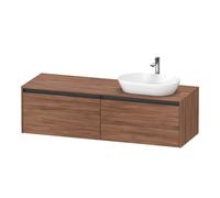 Duravit Ketho.2 mobile sottolavabo, 2 scomparti estraibili, K24889R79790000, Ketho.2 [Mobili da Bagno > Mobili Lavabo]